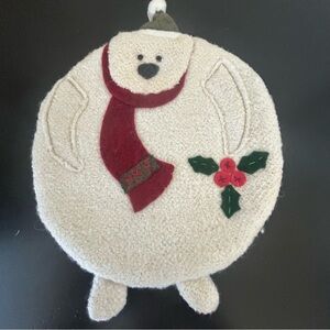 Russ Berrie Christmas Snowman Hot Pad. NWOT